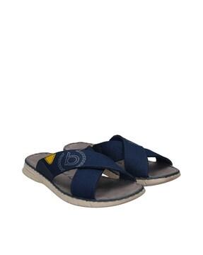 bugatti dario cross strap sandals