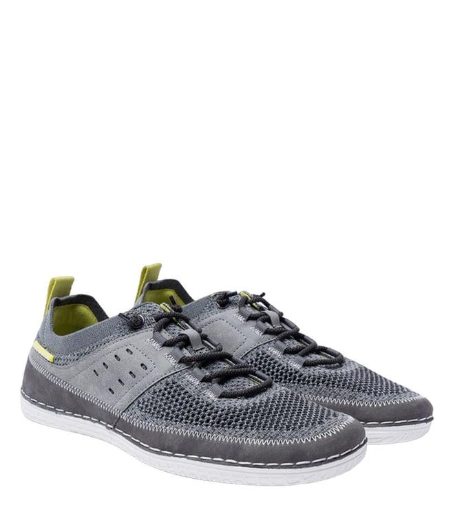 bugatti men's bimini grey low top sneakers