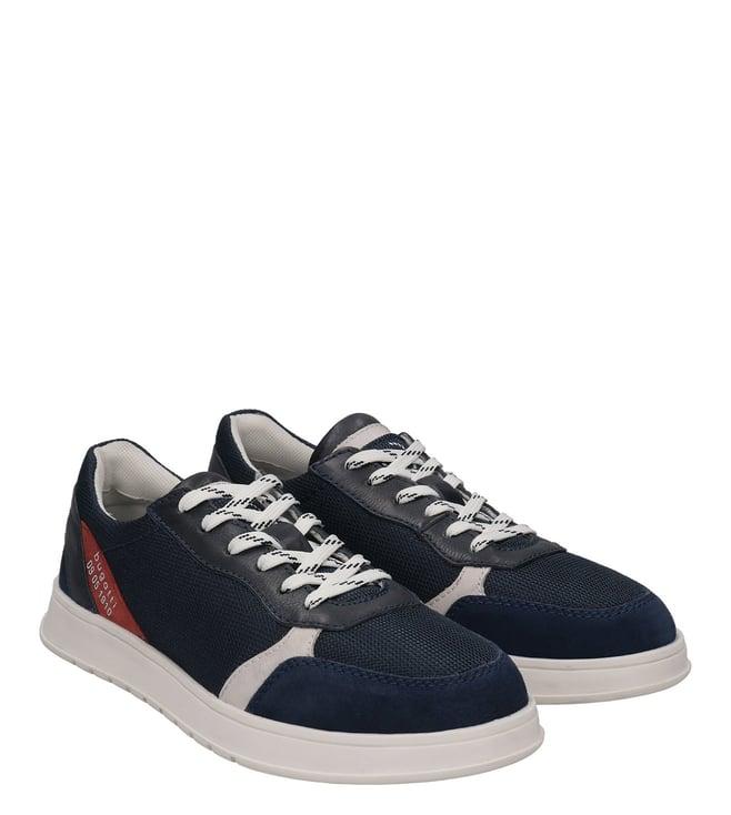 bugatti men's fiero dark blue sneakers