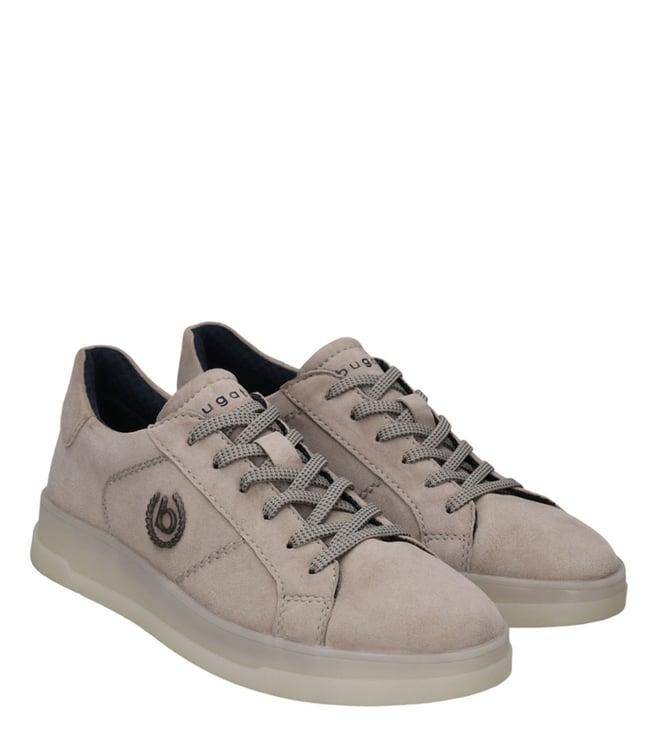 bugatti men's franc light grey mid top sneakers