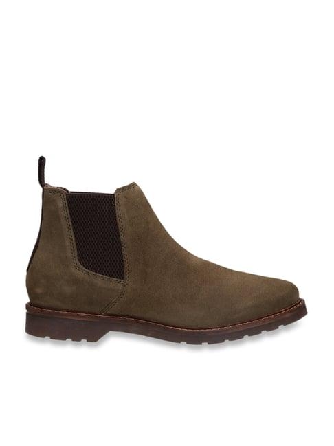 bugatti men's grey chelsea boots