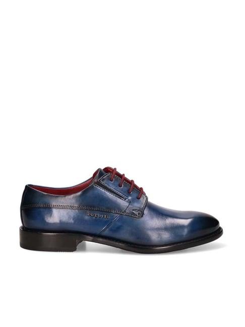 bugatti men's livorno flex evo blue derby shoes