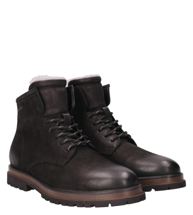 bugatti men's marc black ankle boots
