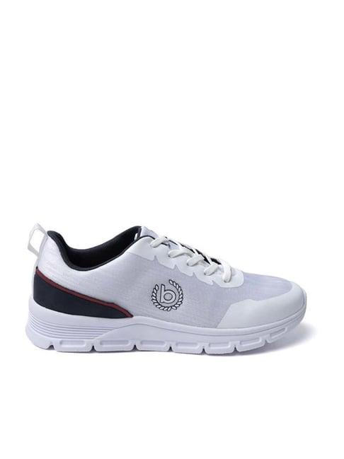 bugatti men's nexon white casual sneakers