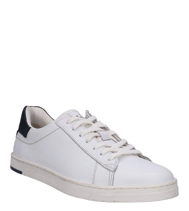 bugatti men's orazio white sneakers