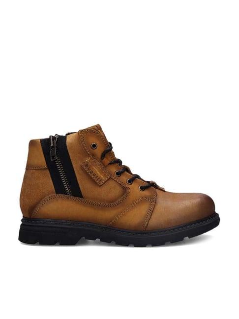 bugatti men's tan boots