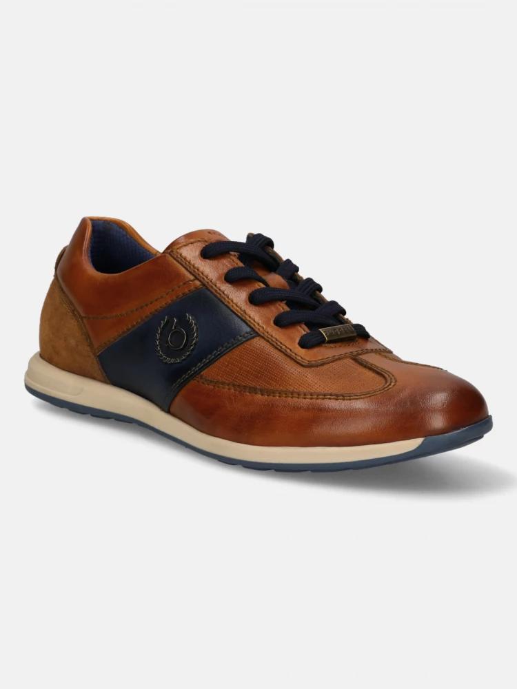 bugatti men cognac sneakers