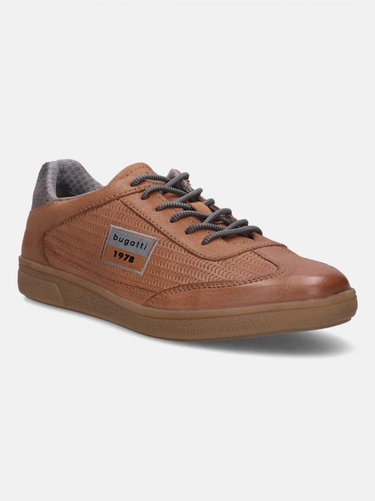 bugatti men cognac sneakers