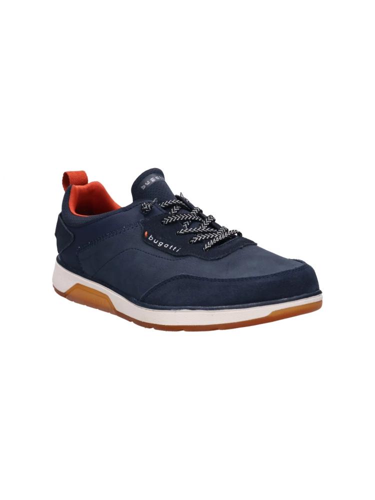 bugatti men dark blue sneakers