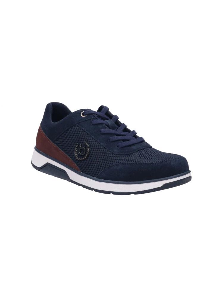 bugatti men navy blue sneakers