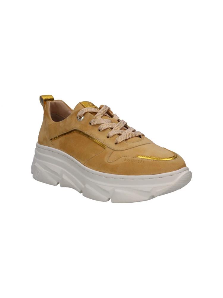 bugatti woman yellow/metallics sneaker