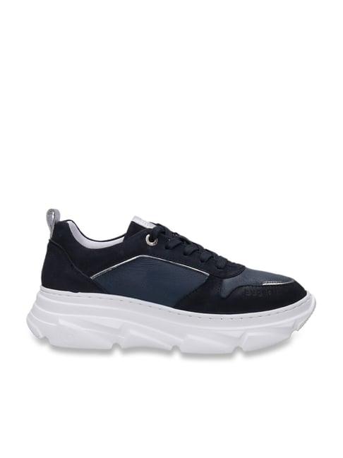 bugatti women's blue sneakers