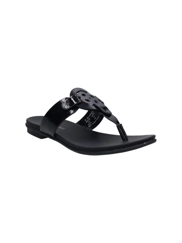 bugatti women black sandals