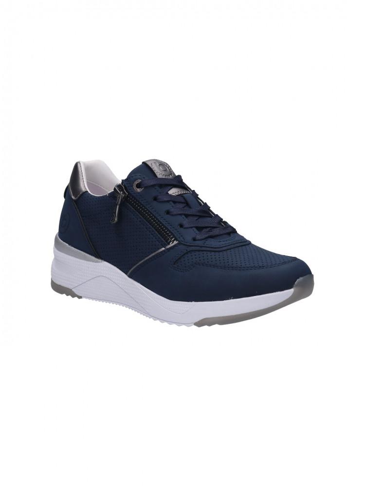 bugatti women dark blue-metallics sneakers