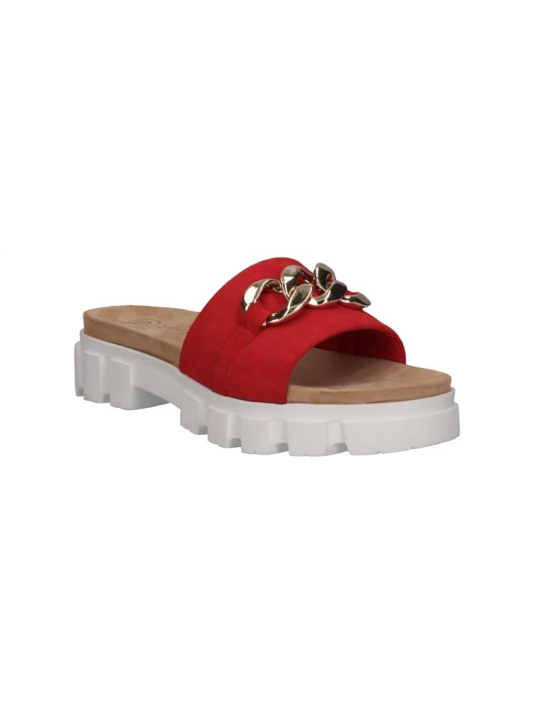 bugatti women red sandals