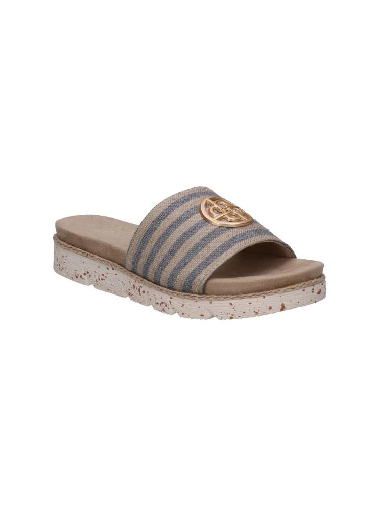 bugatti women sand/blue sandals