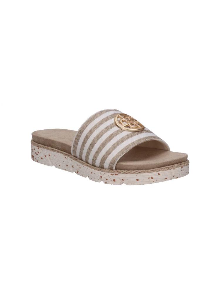 bugatti women sand/white sandals