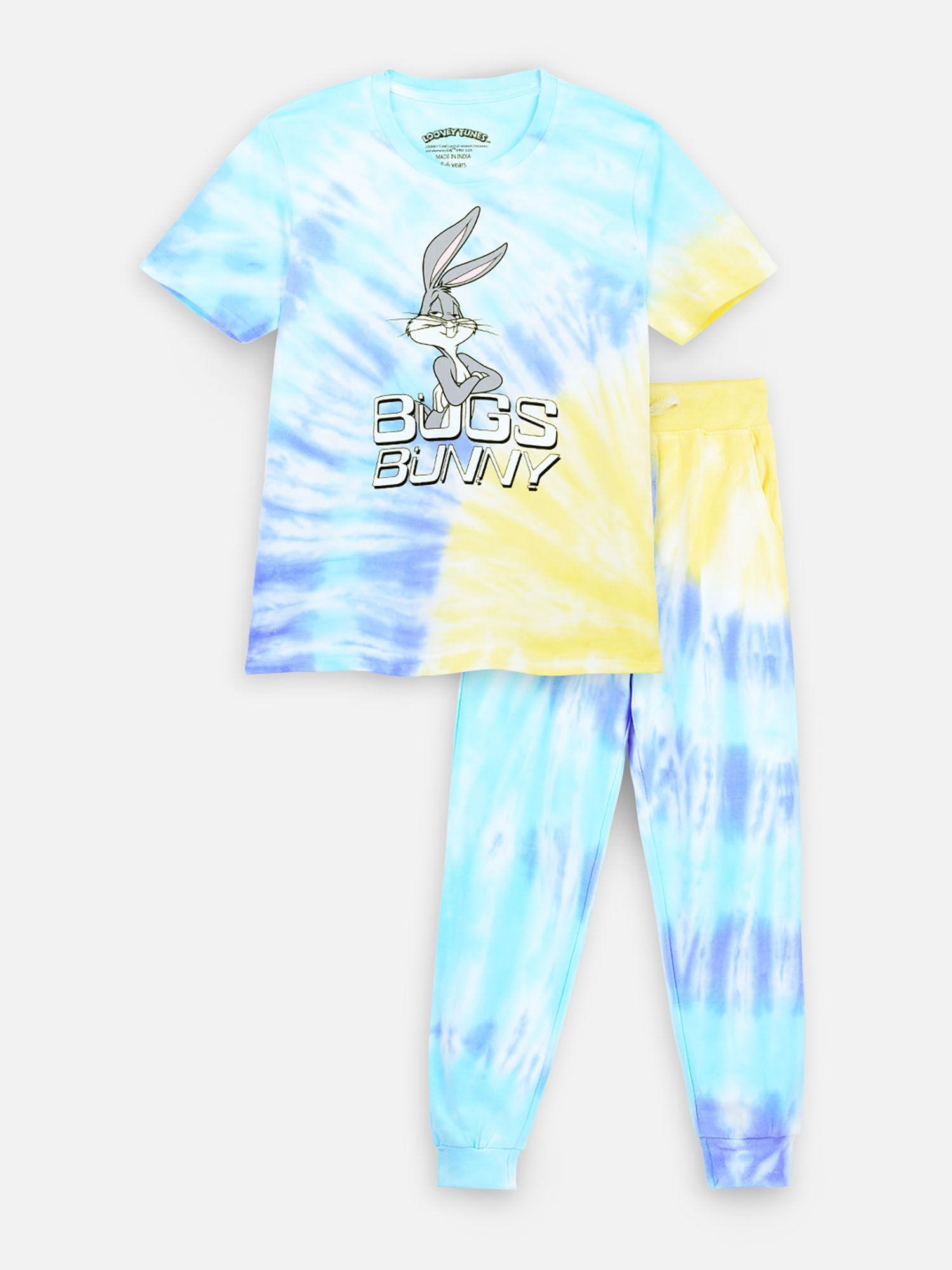 bugs bunny tye and dye co-ord (set of 2)