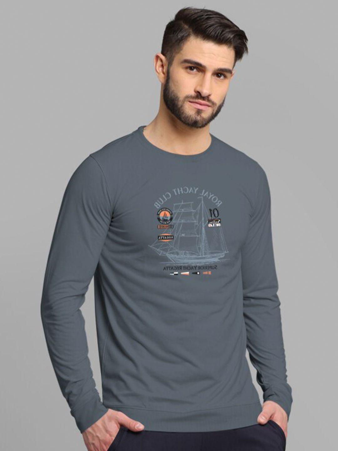 bullmer graphic printed cotton sweatshirt