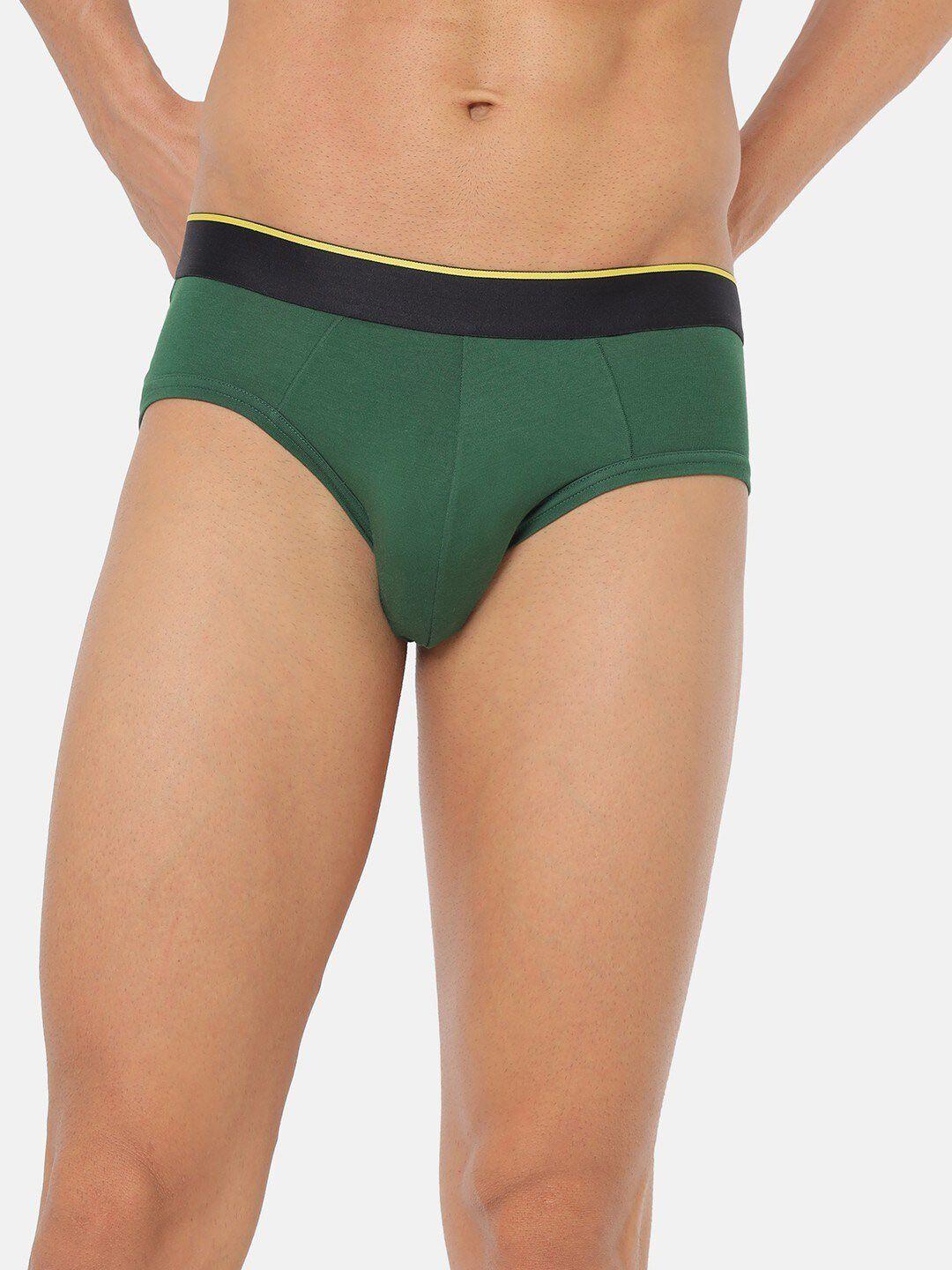 bummer men solid micro modal palms mid rise basic brief