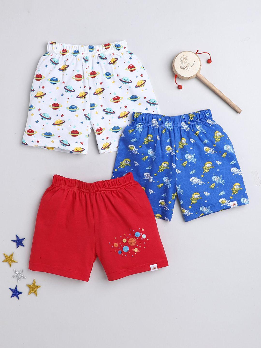 bumzee-infants-boys-pack-of-3-graphic-printed-cotton-shorts