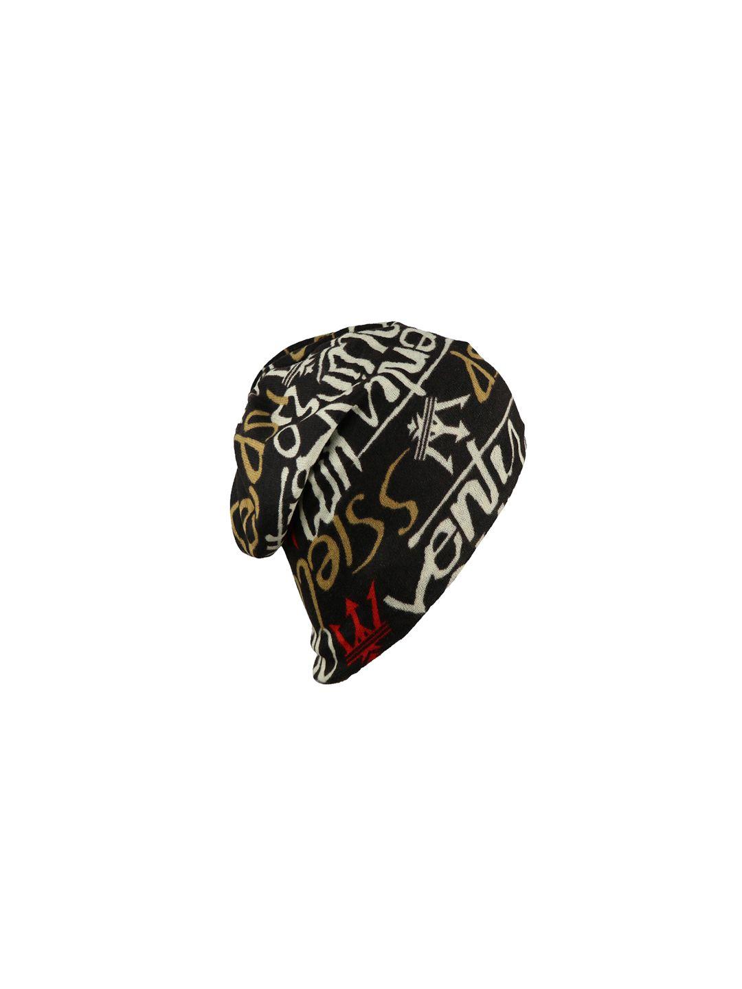 bunnywave unisex multicoloured printed beanie