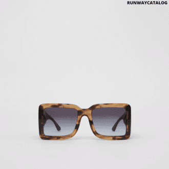 burberry b motif square frame sunglasses