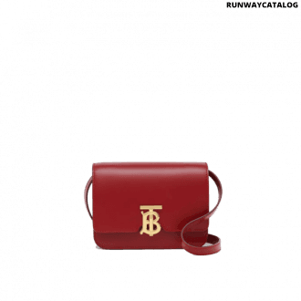 burberry small leather tb bag