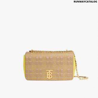 burberry small quilted tri-tone lambskin lola bag