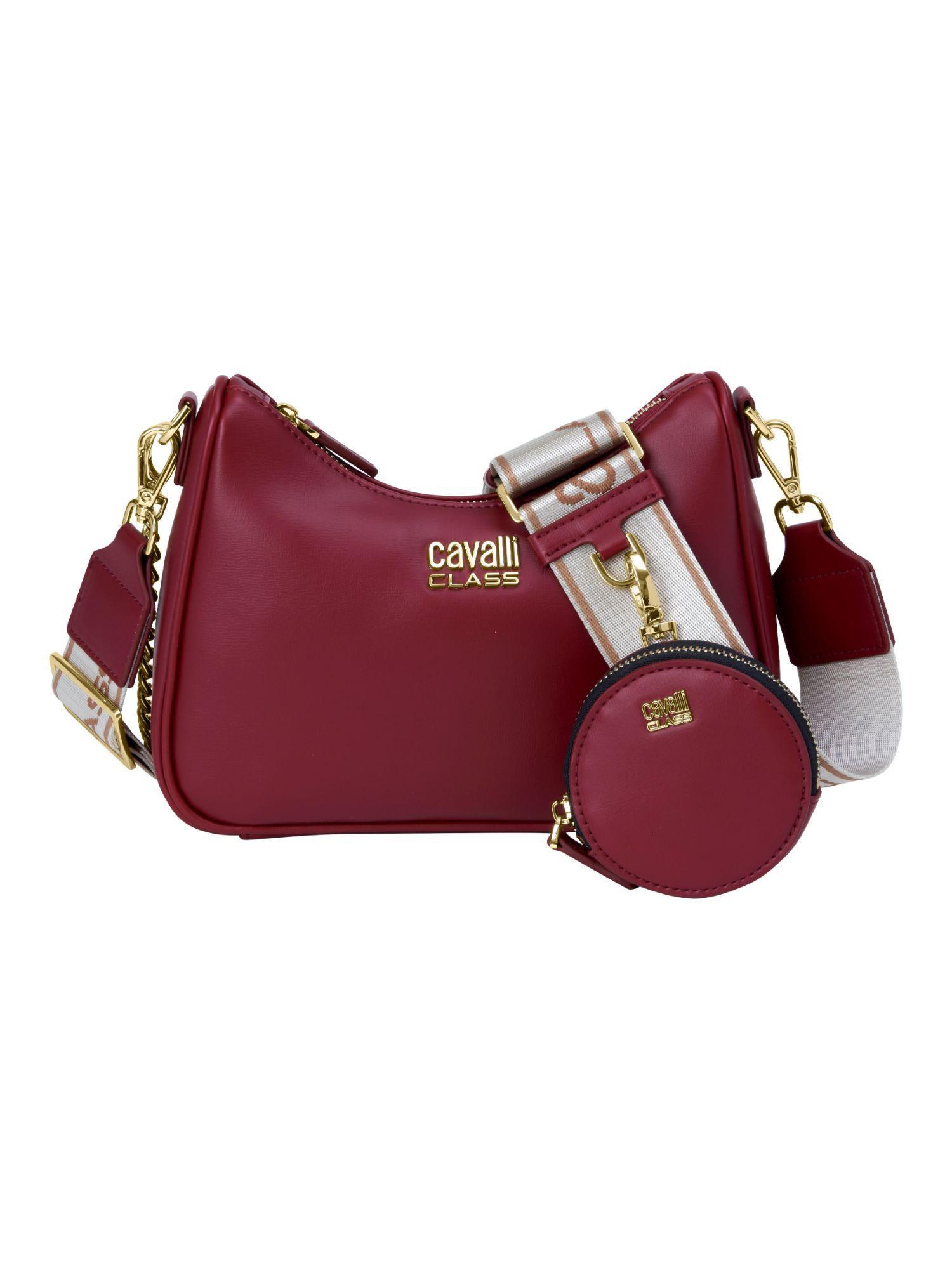 burgundy balice shoulder bag