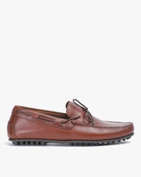 burst di leather loafers