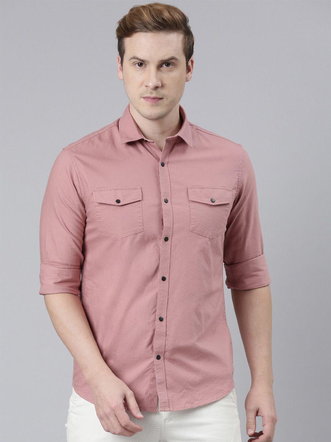 bushirt classic fit casual pure cotton shirt