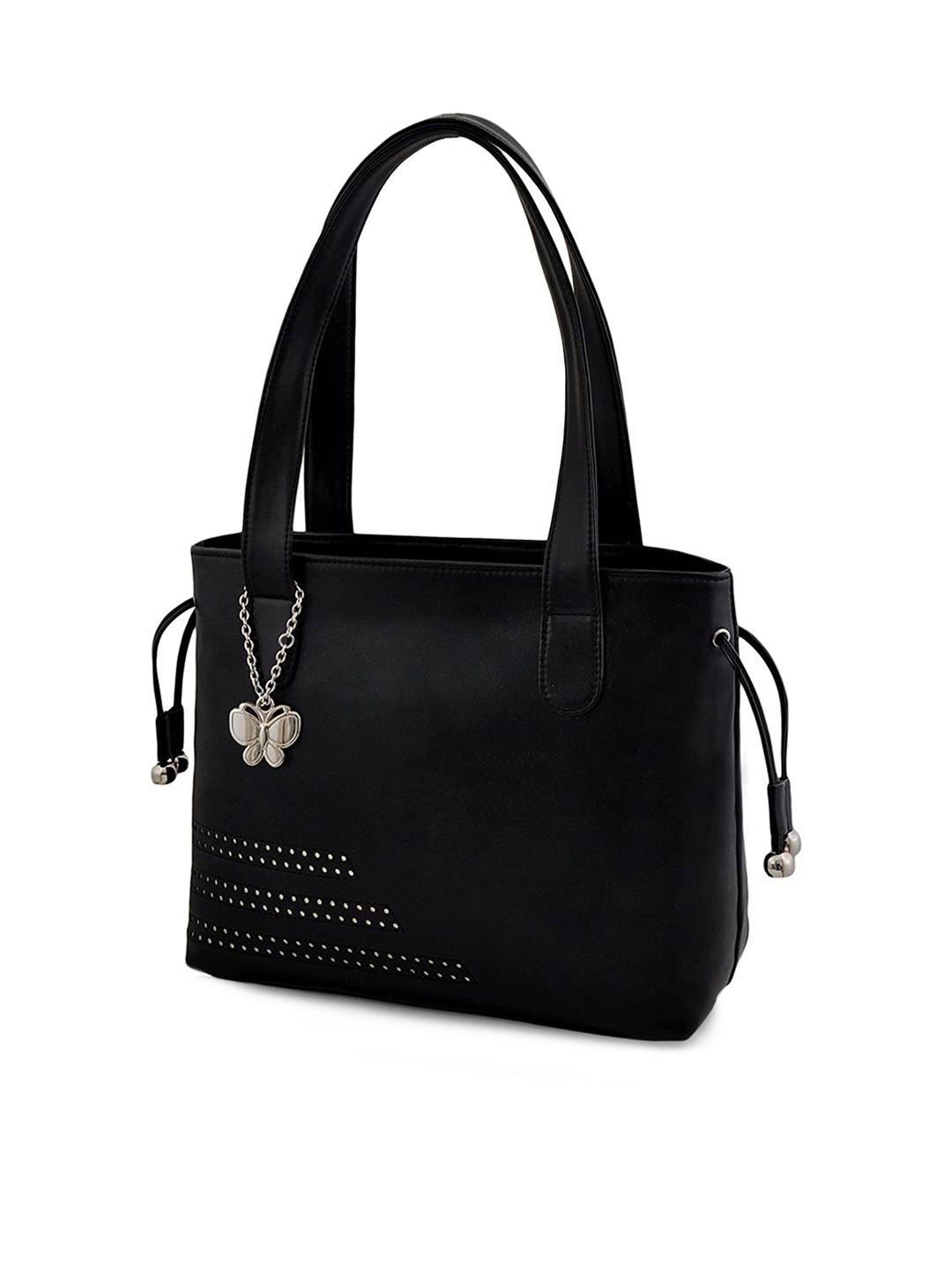 butterflies women pu structured shoulder bag