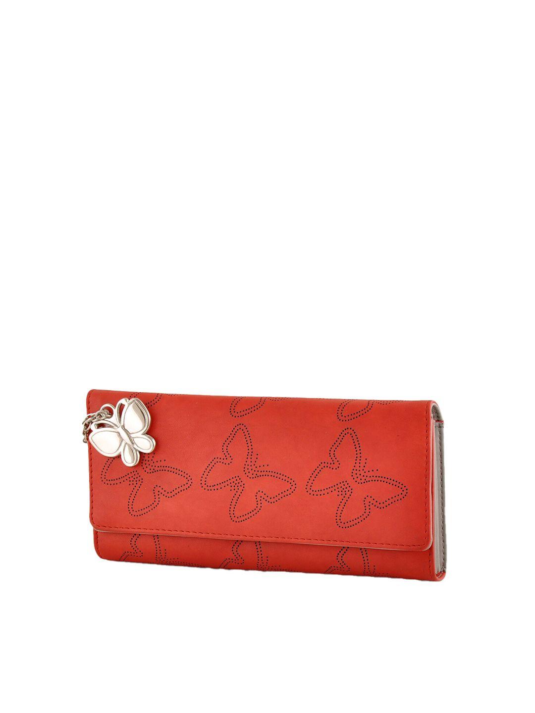 butterflies women self design envelope rfid wallet