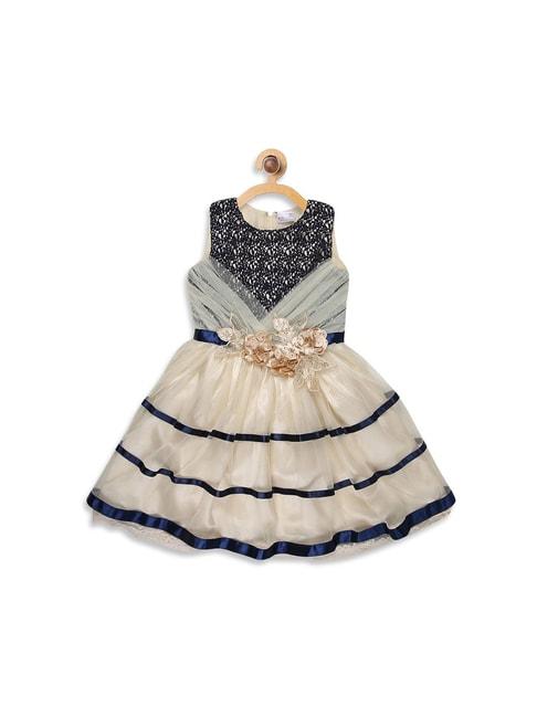 butterfly blush kids off white embellished party dresses