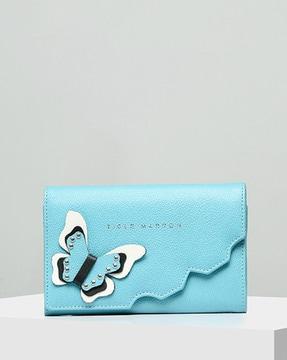 butterfly bi-fold wallet