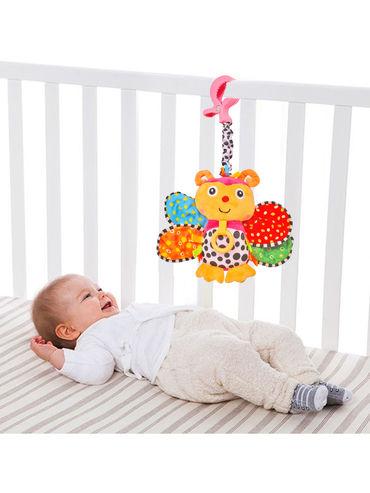 butterfly multicolour pulling toy