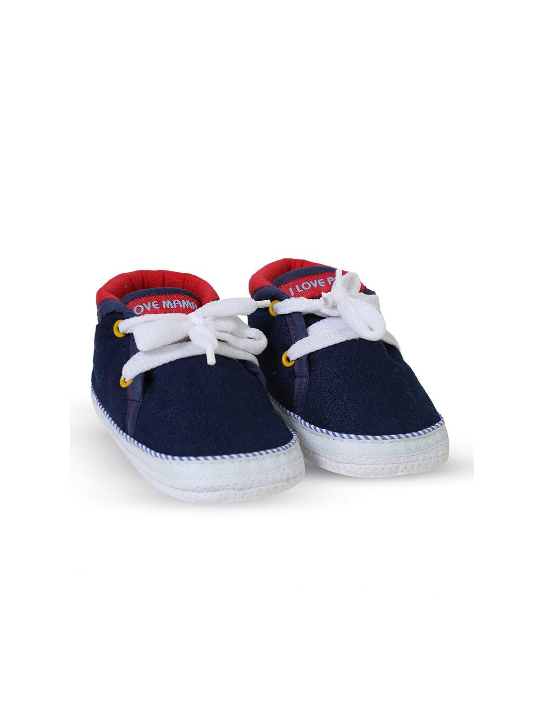 butterthief unisex infants kids blue & white shoe-style sandals