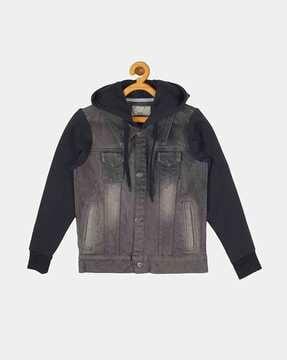 button closure bombers jacket