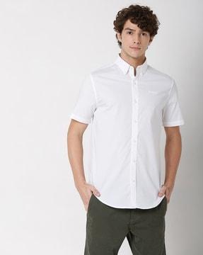 button-down collar shirt