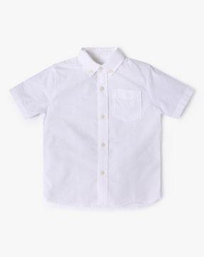 button-down collar shirt
