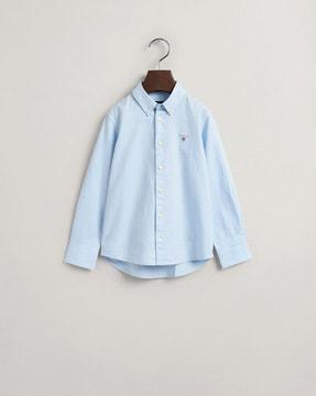 button-down shirt with full sleeves