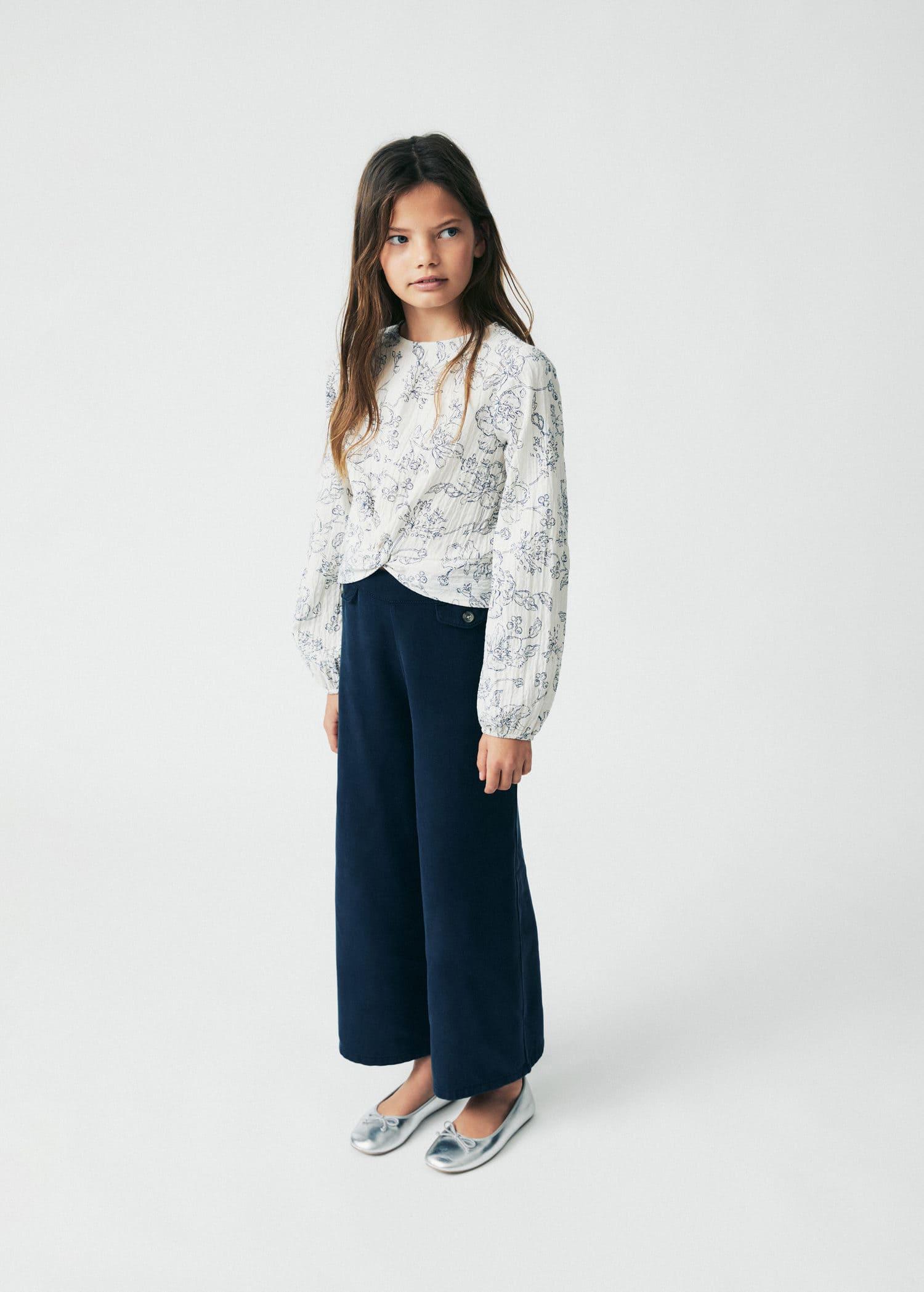 buttons culottes trousers