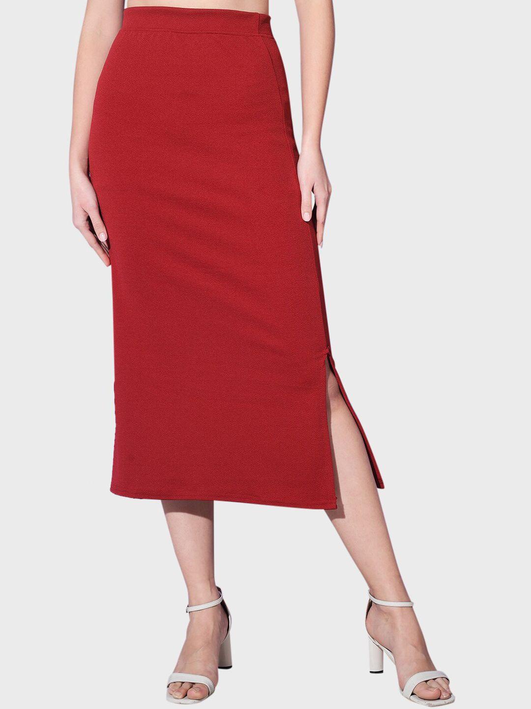 buy new trend side slit midi pencil skirt