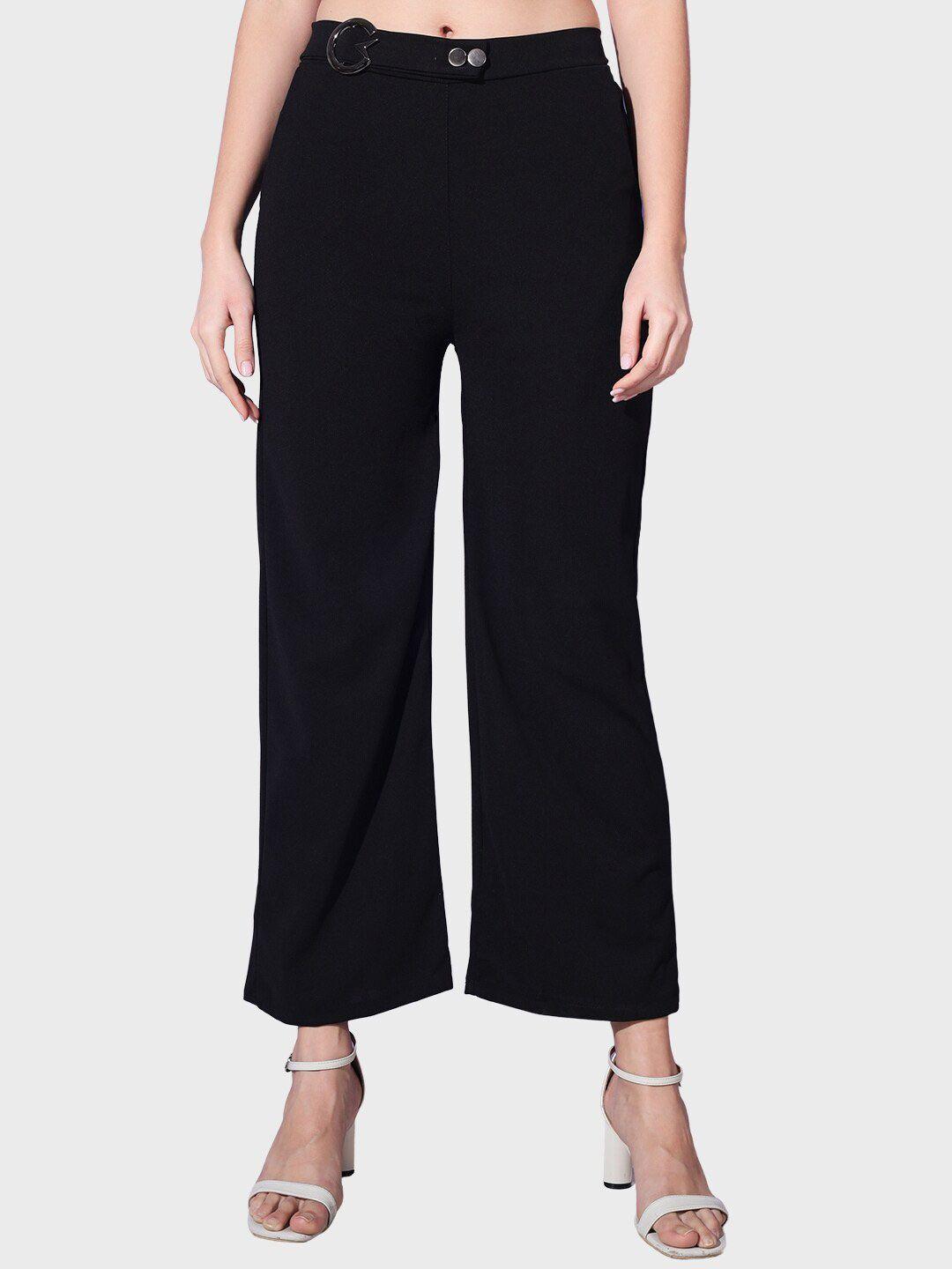 buy new trend women comfort easy wash cropped trousers