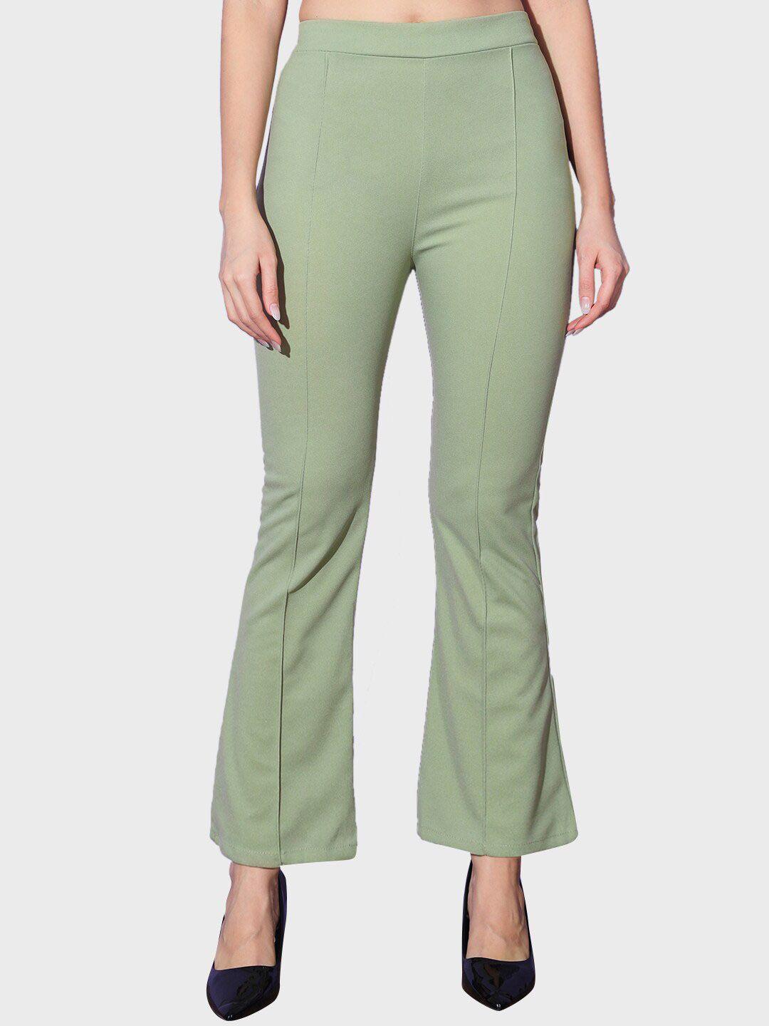 buy new trend women high-rise relaxed trousers