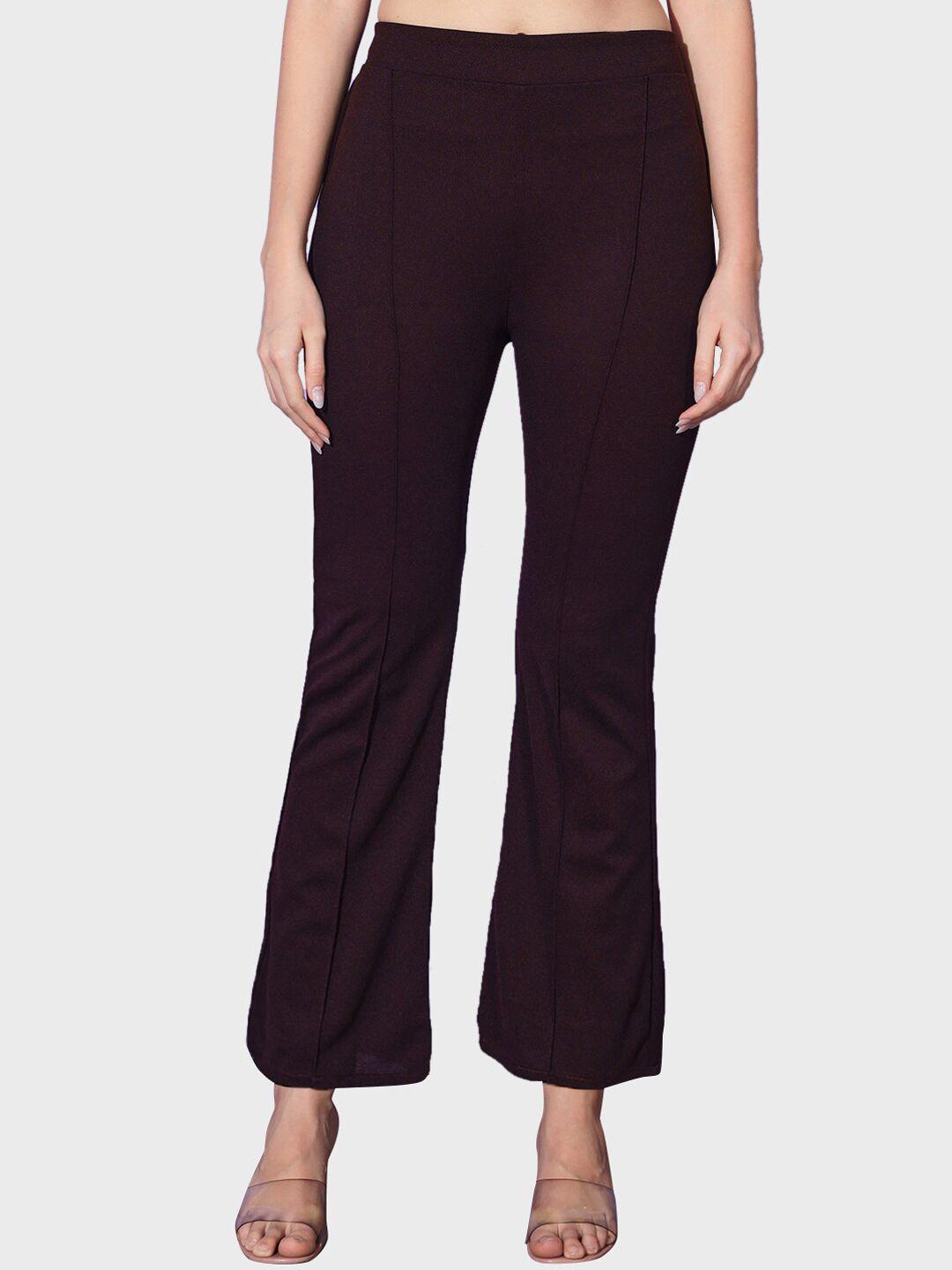 buy new trend women high-rise relaxed trousers