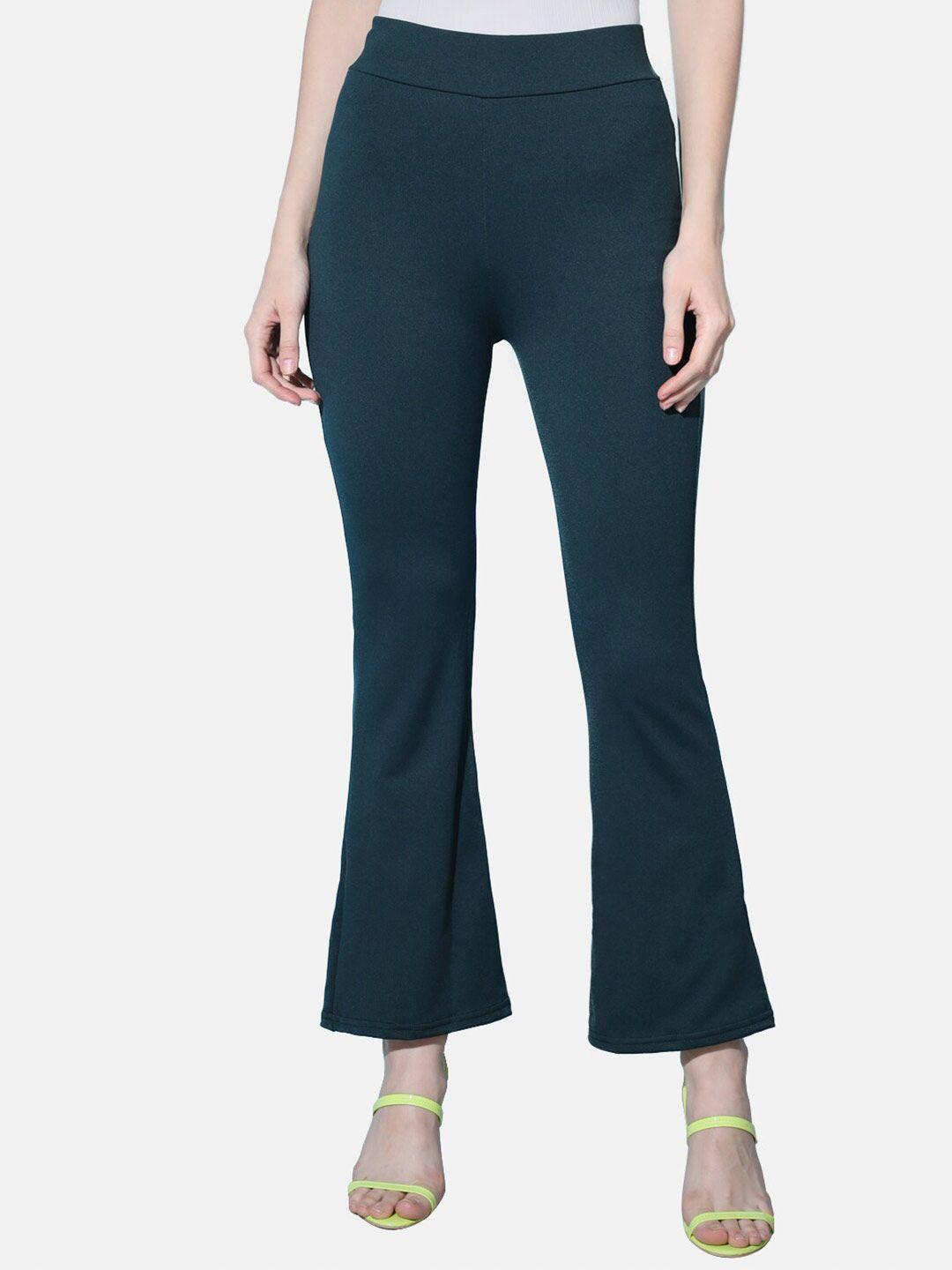 buy new trend women skinny fit high-rise trousers