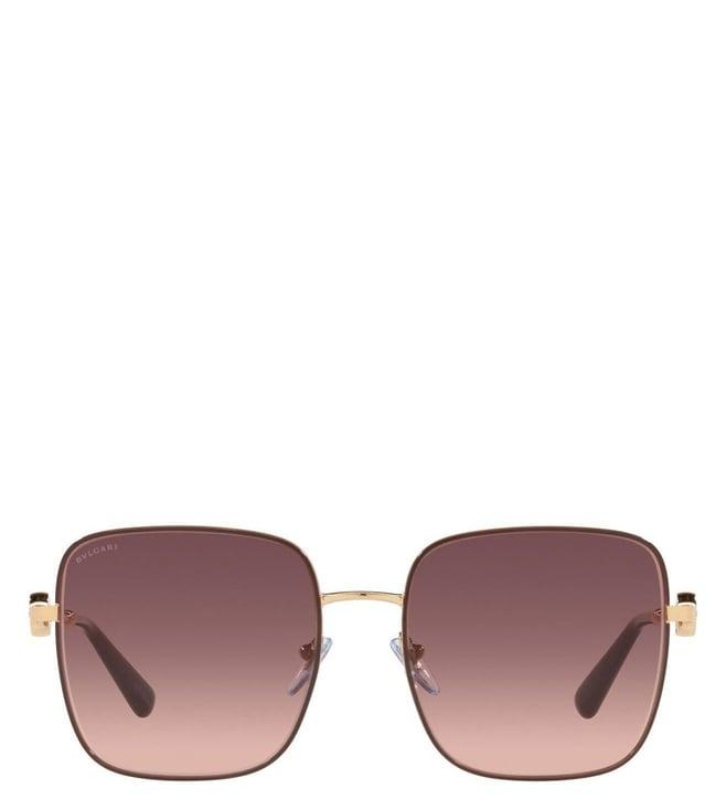 bvlgari 0bv6165 dolcevita uv protected square sunglasses for women