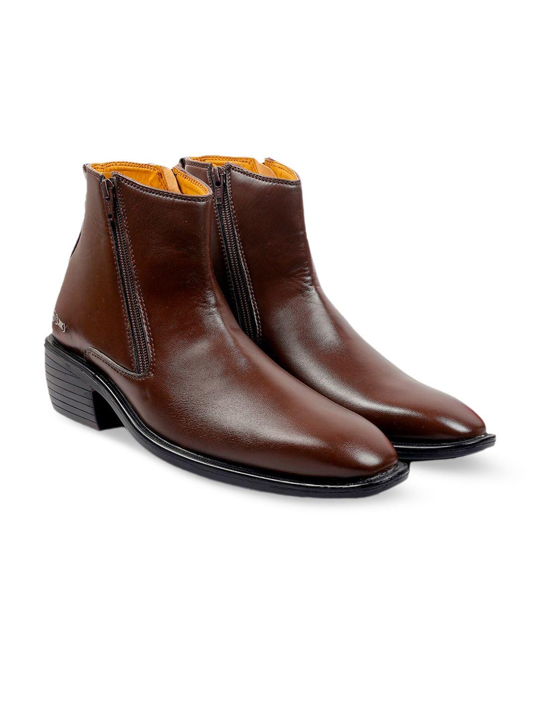 bxxy men block-heeled chelsea boots
